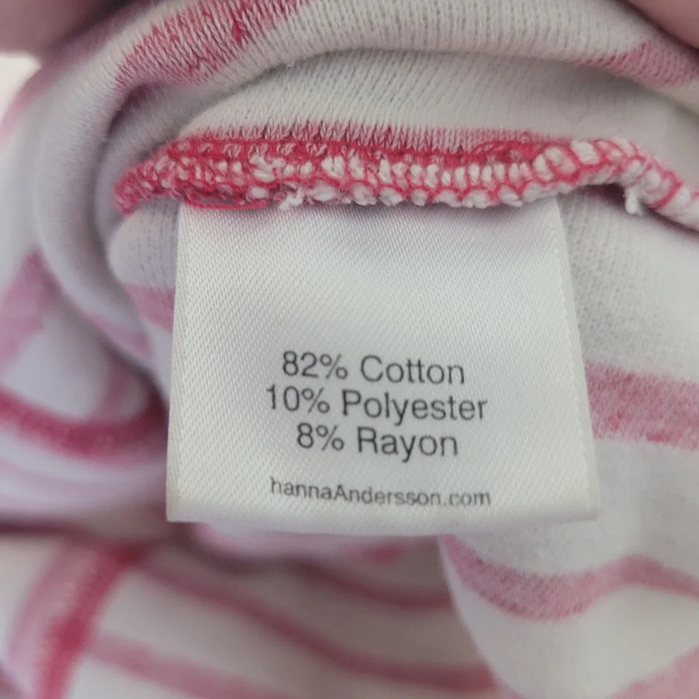 Hanna Andersson Girls Striped Bundle‎ 3pc Dresses Top Size 100 120
